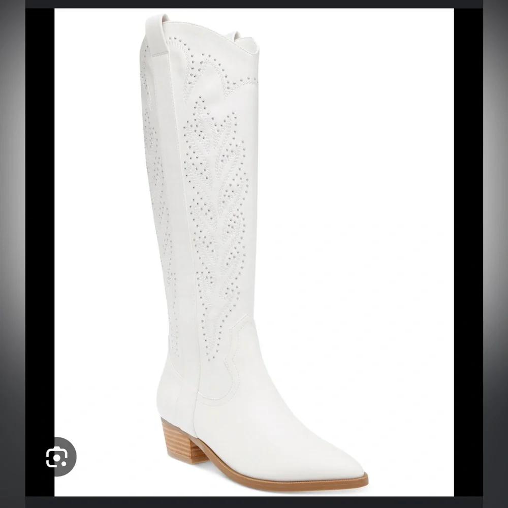 Dolce Vita white western boots 🤍 - Picture 2 of 3